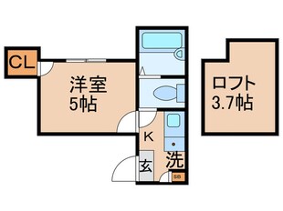 ノーザンロード高野の物件間取画像